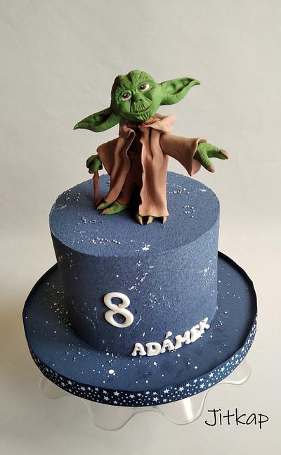 Yoda StarWars cake - Cake by Jitkap