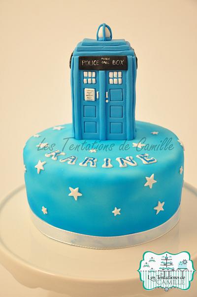 Dr Who - Cake by Les Tentations de Camille