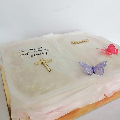 Waffer book - Cake by Tortebymirjana