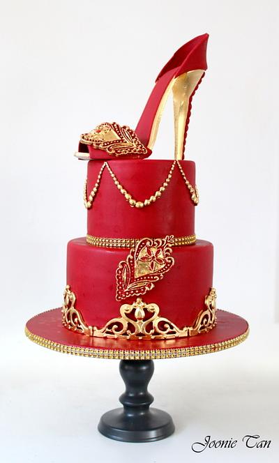 The Royal Heel - Cake by Joonie Tan