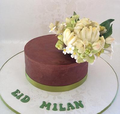 Hnad crafted sugar flowers - Cake by Cakes for mates