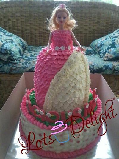Barbie cake - Cake by lot