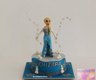Elsa - Frozen cake - Cake by Super Fun Cakes & More (Katherina Perez)