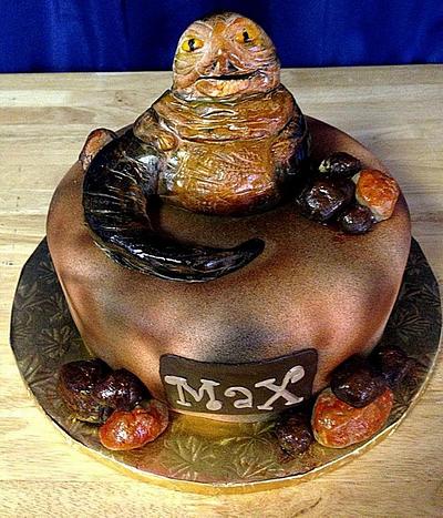 Jabba the Hut Birthday Cake - Cake by Teresa Markarian