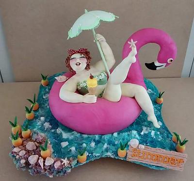 My "SUMMER" cake!!! 😁 - Cake by silvia ferrada colman