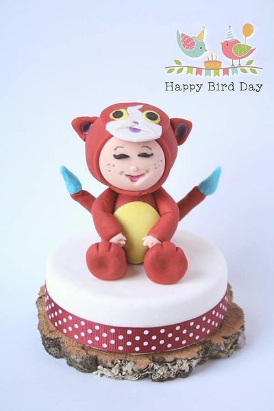Yokai-watch topper - Cake by Happy Bird-Day BCN