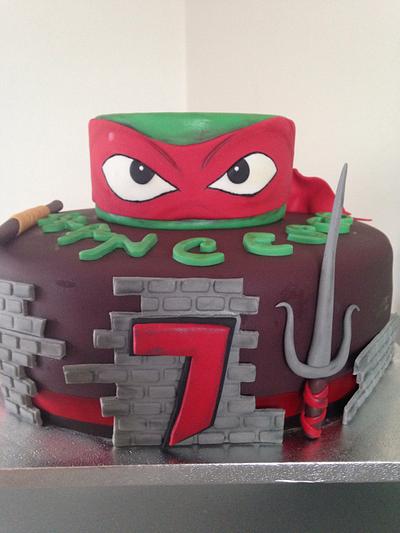 Ninja Turtle Cake - Cake by Barbara Herrera Garcia