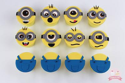 Minion cupcakes - Cake by Cuppy & Cake