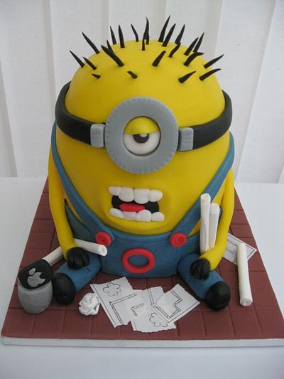 Minion for Student of Architecture - Cake by Combe Cakes