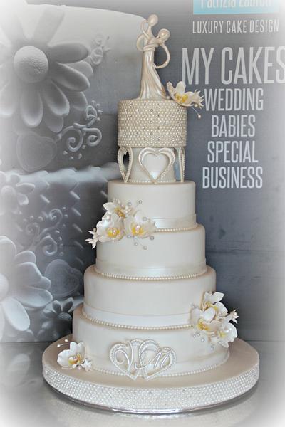 Sparkling Wedding - Cake by Patrizia Laureti LUXURY CAKE DESIGN
