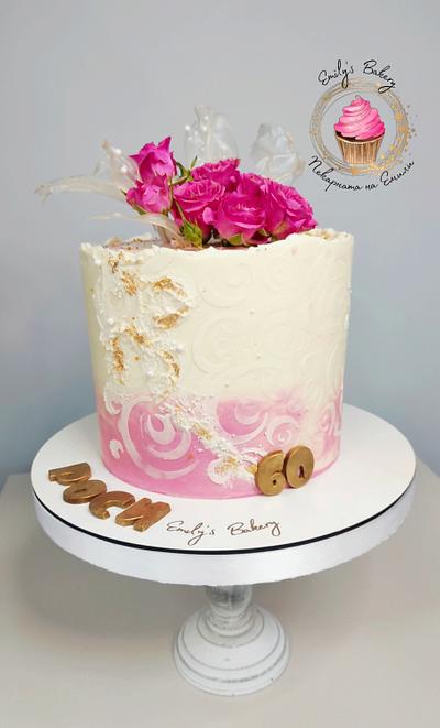 Pink & Gold  - Cake by Emily's Bakery