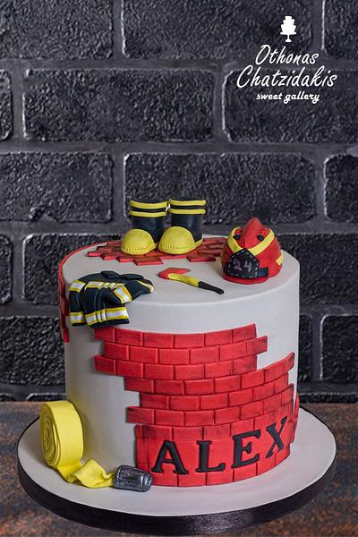 Firefighter's Cake - Cake by Othonas Chatzidakis 