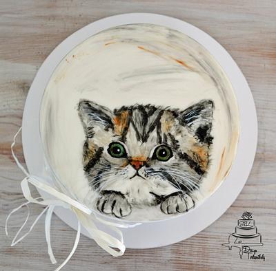 Cat cake - Cake by Krisztina Szalaba