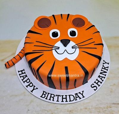 Tiger cake - Cake by Sweet Mantra Homemade Customized Cakes Pune