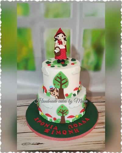 Little Red Riding Hood - Cake by Maria Maria