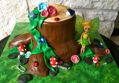 Tinkerbell! - Cake by Jacque McLean - Major Cakes
