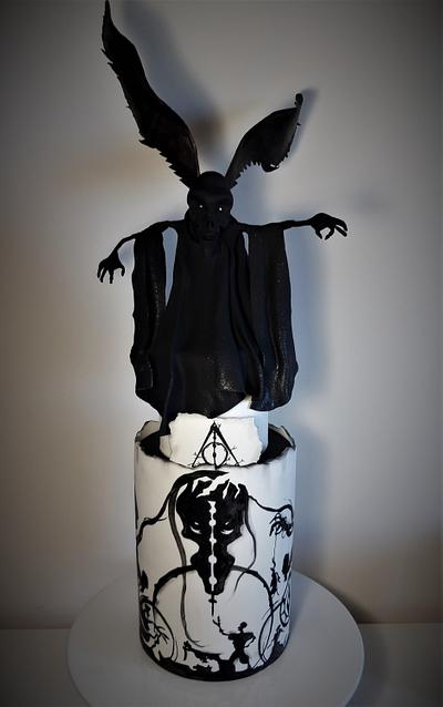 The Deadly Hallows Cake- Harry Potter´s Birthday Collab 2020 - Cake by Cristina Arévalo- The Art Cake Experience