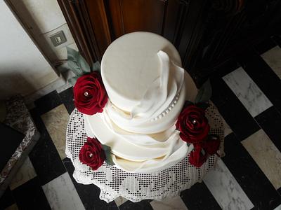 wedding cake - Cake by Littlesweety cake