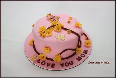 Flower cake - Cake by Classic Cakes by Sakthi