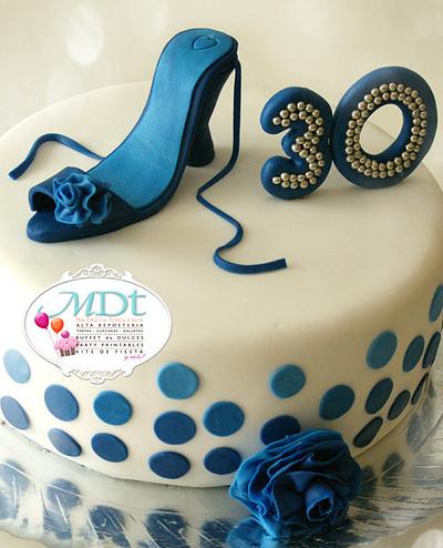 high heel's cake - Cake by Mis Dulces Tentaciones - Mariel