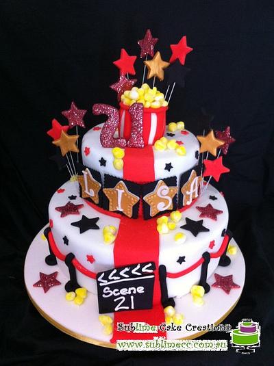 21ST HOLLYWOOD MOVIE THEME - Cake by Sublime Cake Creations