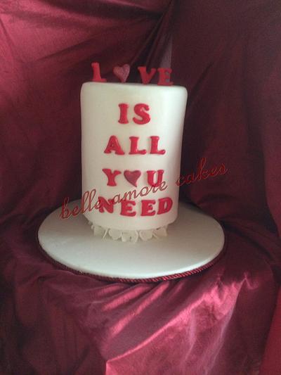 All you need........ - Cake by Belle Amore Cakes