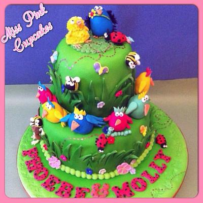 Bird cake - Cake by Rachel Bosley 