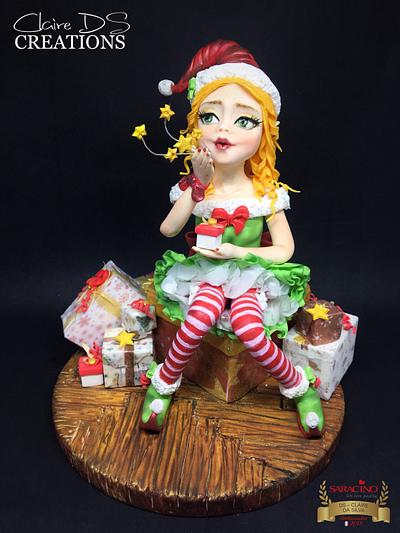 A little pixie of X’mas - Cake by Claire DS CREATIONS