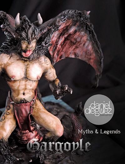  "Gargoyle" for "Myths and Legends" Collaboration. - Cake by Daniel Diéguez