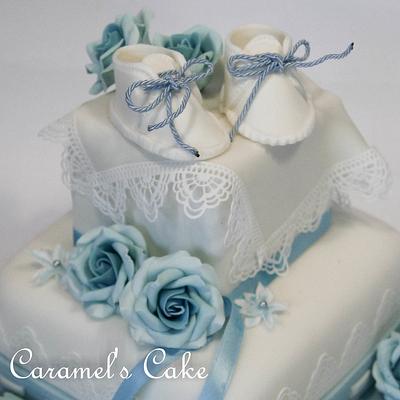 Sweet Baptism - Cake by Caramel's Cake di Maria Grazia Tomaselli
