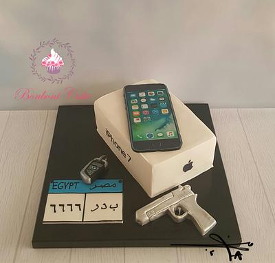 Iphone 7 - Cake by mona ghobara/Bonboni Cake