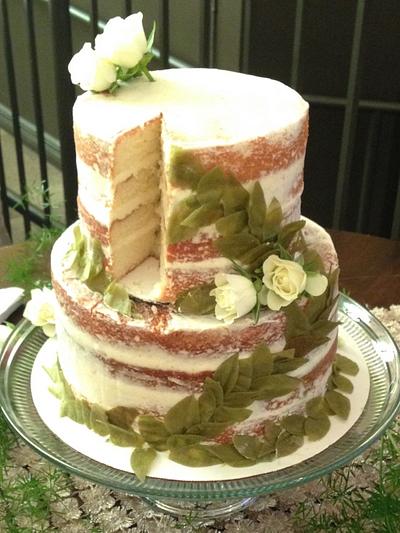 Not too Naked  - Cake by Cakesburgh (Brandi Hugar)