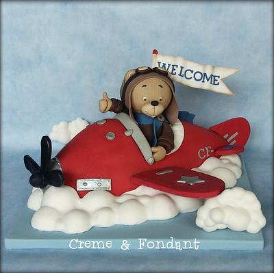 Flying.... - Cake by Creme & Fondant