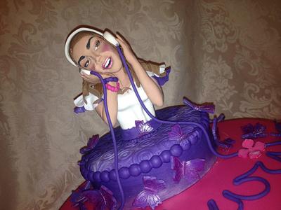 Violetta cake - Cake by Laura