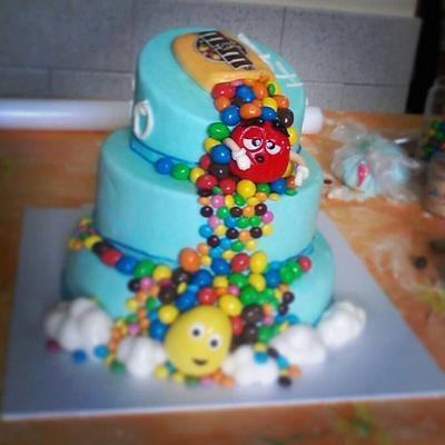 m&m' s - Cake by Sabrina Adamo 
