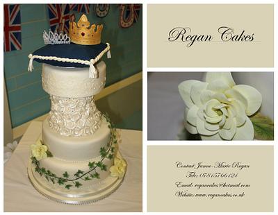 Royal Wedding inspired cake - Cake by Janne Regan