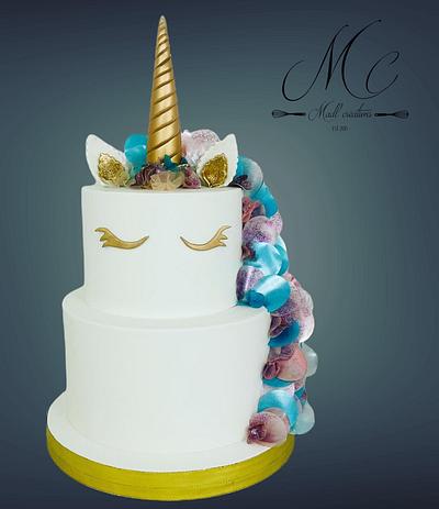 Unicorn cake - Cake by Cindy Sauvage 