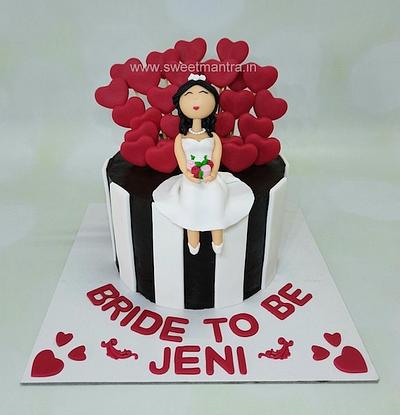 Bride to be cake - Cake by Sweet Mantra Homemade Customized Cakes Pune