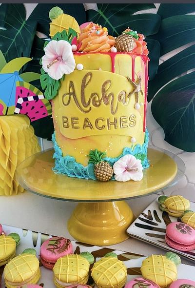 Aloha Beaches  - Cake by Hot Mama's Cakes