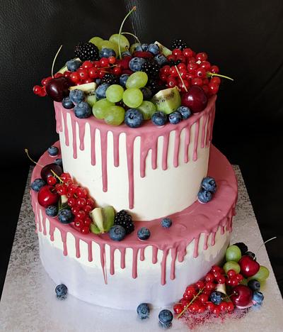 drip cake - Cake by OSLAVKA