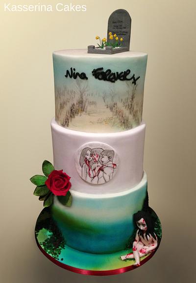 Nina Forever cake - Cake by Kasserina Cakes