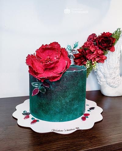 Green velvet cake - Cake by Vyara Blagoeva 