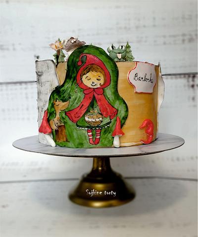 Red cap fairy tale:) - Cake by SojkineTorty