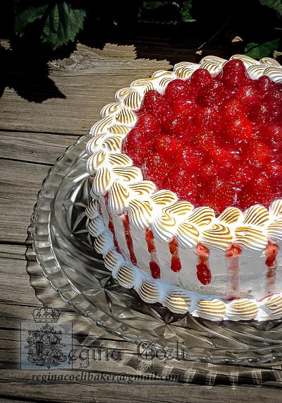 Torta de Fresas - Cake by Regina Coeli Baker