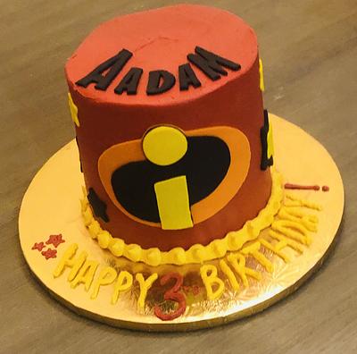 Incredibles birthday cake - Cake by MerMade
