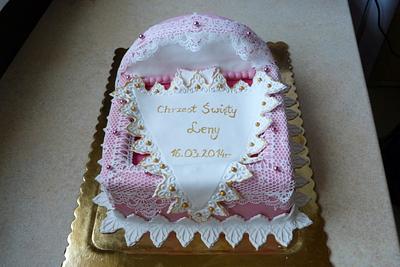 cake for baptism - Cake by diabolique