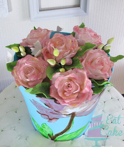 Pot of Roses - Cake by Eat Cake
