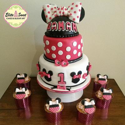 Minnie Mouse Cake - Cake by Elite Sweet Cakes