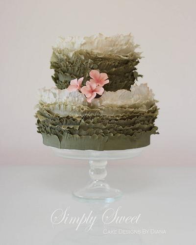 Frill me Ombre! - Cake by Diana