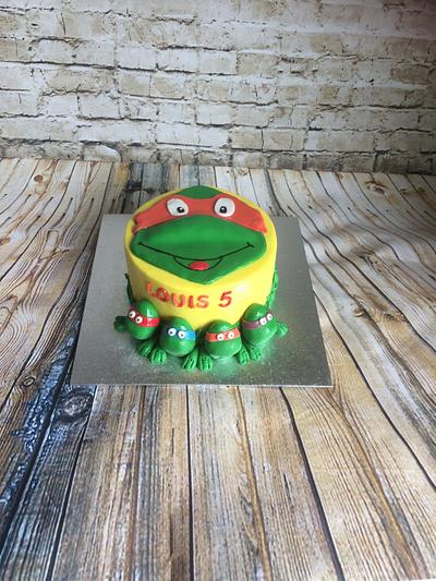 Ninja turtle cake - Cake by Chantal den Uyl